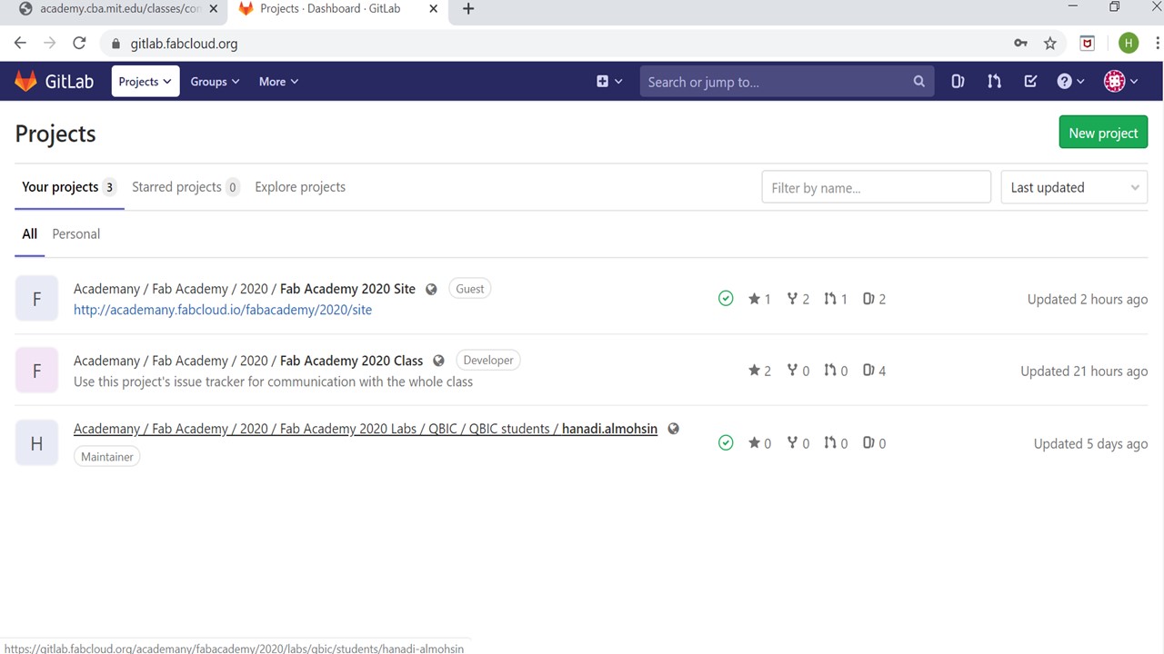 my Gitlab file